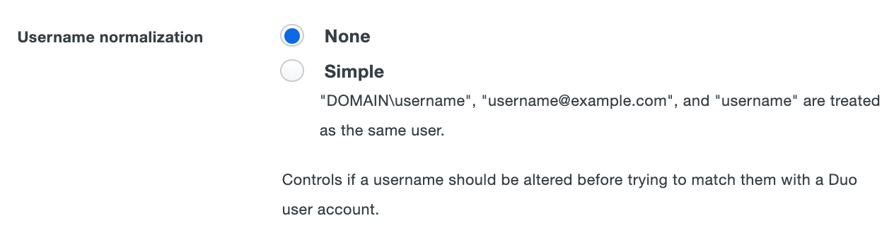 Username Normalization